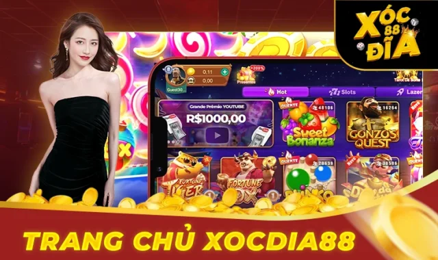 Trải nghiệm chơi game tại Xocdia88